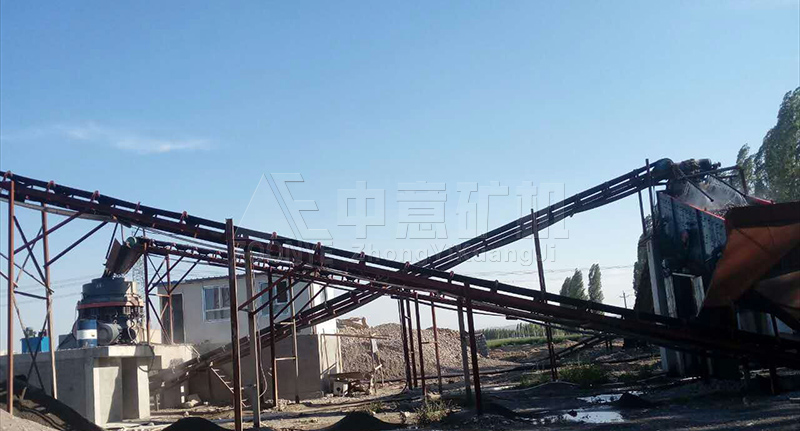 河卵石破碎機生產線2